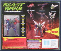 Tripredacus from Transformers - Beast Wars - Ultra Transformers manufactured by Hasbro [Back]
