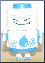 Poo Sham from Transformers - BotBots - Series 1 - Toilet Troop manufactured by Hasbro [Loose]