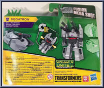 Megatron (Fusion Mega Shot) (Green) from Transformers - Bumblebee Cyberverse Adventures - 1-Step Changers manufactured by Hasbro [Back]