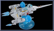 Mandalorian / N-1 Starfighter from Transformers - Collaborative - Star Wars manufactured by Hasbro [Loose]