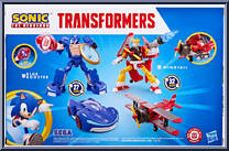 Wing Tail & Blue Booster from Transformers - Collaborative - Sonic the Hedgehog manufactured by Hasbro [Back]