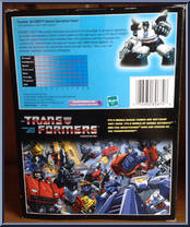 Jazz (Autobot) from Transformers - Commemorative - Series  3 manufactured by Hasbro [Back]
