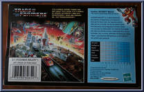 Rodimus Major from Transformers - Commemorative - Series  1 manufactured by Hasbro [Back]