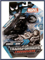 Spider-Man (Black Costume) from Transformers - Crossovers - Wave 2 manufactured by Hasbro [Front]