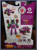Dirt Boss from Transformers - Cybertron - Deluxe Class manufactured by Hasbro [Back]