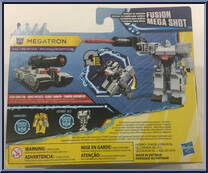 Megatron (Fusion Mega Shot) from Transformers - Cyberverse - Power of the Spark - 1-Step Changers manufactured by Hasbro [Back]