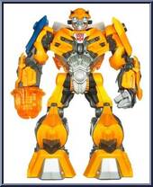 Bumblebee from Transformers - Dark of the Moon - Robo Power Revving Robots manufactured by Hasbro [Loose]