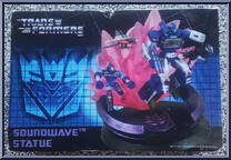 Soundwave from Transformers - Statues manufactured by Diamond Select [Front]