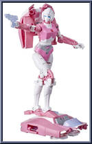 Arcee from Transformers - Earthrise War for Cybertron - Deluxe Class manufactured by Takara [Loose]