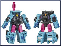 Direct-Hit & Power Punch from Transformers - Earthrise War for Cybertron - Micromaster manufactured by Takara [Loose]
