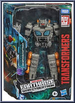 Fasttrack from Transformers - Earthrise War for Cybertron - Deluxe Class manufactured by Takara [Front]