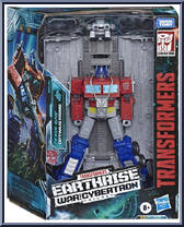 Optimus Prime from Transformers - Earthrise War for Cybertron - Leader Class manufactured by Takara [Front]
