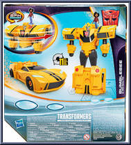 Bumblebee from Transformers - EarthSpark - Spin Changer manufactured by Hasbro [Back]