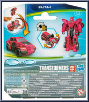 Elita-1 from Transformers - EarthSpark - 1-Step Flip manufactured by Hasbro [Back]