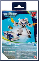 Prowl from Transformers - EarthSpark - Deluxe manufactured by Hasbro [Back]