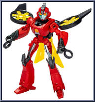 Terran Twitch from Transformers - EarthSpark - Warrior Class manufactured by Hasbro [Loose]