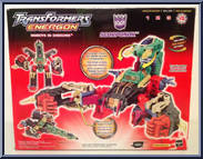Scorponok from Transformers - Energon - Powerlinx Battles - Ultra Class manufactured by Hasbro [Back]