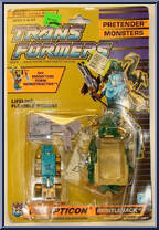 Bristleback (Pretender Monsters) from Transformers - Generation 1 - Series 6 manufactured by Hasbro [Front]