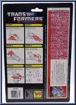 Dogfight from Transformers - Generation 1 - Series 5 manufactured by Hasbro [Back]