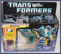 Dreadwind (Powermaster) from Transformers - Generation 1 - Series 5 manufactured by Hasbro [Front]