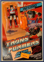 Inferno from Transformers - Generation 1 - Series 7 manufactured by Hasbro [Front]