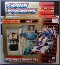 Jazz (Pretender Classics) from Transformers - Generation 1 - Series 6 manufactured by Hasbro [Front]