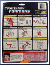 Landfill (Targetmaster) from Transformers - Generation 1 - Series 5 manufactured by Hasbro [Back]
