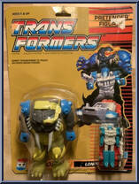 Longtooth (Pretender) from Transformers - Generation 1 - Series 6 manufactured by Hasbro [Front]