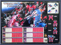 Piranacon from Transformers - Generation 1 - Series 5 manufactured by Hasbro [Back]