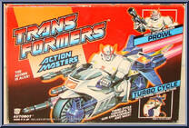 Prowl (Action Masters) from Transformers - Generation 1 - Series 7 manufactured by Hasbro [Front]