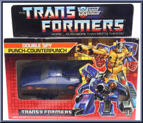 Punch-Counterpunch from Transformers - Generation 1 - Series 4 manufactured by Hasbro [Front]
