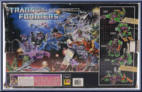 Scorponok from Transformers - Generation 1 - Series 4 manufactured by Hasbro [Back]