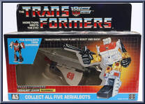 Silverbolt from Transformers - Generation 1 - Series 3 manufactured by Hasbro [Front]