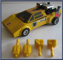 Sunstreaker from Transformers - Generation 1 - Series 1 manufactured by Hasbro [Loose]