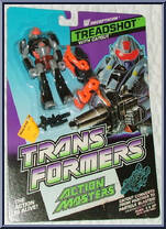 Treadshot (Action Masters) from Transformers - Generation 1 - Series 7 manufactured by Hasbro [Front]