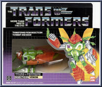 Venom from Transformers - Generation 1 - Series 2 - Deluxe manufactured by Hasbro [Front]