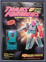 Turbofire from Transformers - Generation 2 - Series 1 manufactured by Hasbro [Front]