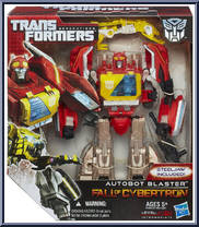 Blaster (Autobot) with Steeljaw Action Figure