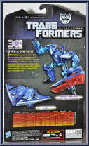 Dreadwing from Transformers - Generations - Thrilling 30 - Deluxe Class manufactured by Hasbro [Back]
