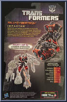 Impactor (Wrecker) from Transformers - Generations - Fall of Cybertron - Deluxe Class manufactured by Hasbro [Back]