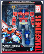 Optimus Prime (Leader Class) from Transformers - Generations - Power of the Primes manufactured by Hasbro [Front]