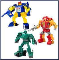 Go-Bot Guardians 3-Pack from Transformers - Generations Selects - Basic Series manufactured by Hasbro [Loose]