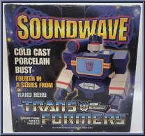 Soundwave from Transformers - Busts manufactured by Hard Hero [Front]