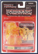 Optimus Prime (Powermaster Spark Attack) from Transformers - Heroes of Cybertron - Wave 2 manufactured by Hasbro [Front]