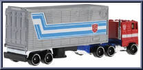 Optimus Prime (Track Fleet) from Transformers - Hot Wheels - Basic Series manufactured by Mattel [Loose]