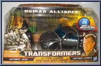 Autobot Jazz / Captain Lennox from Transformers - Hunt for the Decepticons - Human Alliance manufactured by Hasbro [Front]