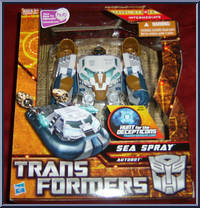 Seaspray from Transformers - Hunt for the Decepticons - Voyager manufactured by Hasbro [Front]