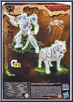 Tigatron from Transformers - Kingdom War for Cybertron - Voyager manufactured by Hasbro [Back]