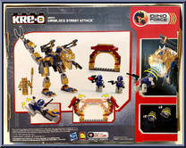 Grimlock Street Attack from Transformers - Age of Extinction manufactured by Kre-O [Back]