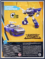Silverstreak from Transformers - Legacy - Buzzworthy & Bumblebee - Deluxe Class manufactured by Hasbro [Back]